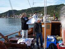 Lädinen Welterbe-Schifffahrt mit Erläuterungen von Sabine Hagmann
