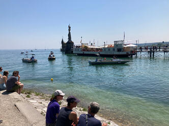 03.06.2023 Internationale Einbaumregatta 2023 in Konstanz am Bodensee
