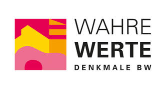 Info-Stop "Mainau" mit Metall-Stele und Hinweisschild