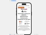 16.01.2025 Entwicklung der Smartphone App-Versionen der Pfahlbau-Routen hat begonnen